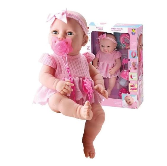 Imagem de Boneca Diver New Born - Vamos Brincar - Divertoys