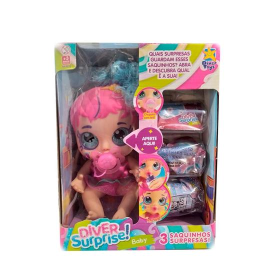 Imagem de Boneca Diver Surprise Baby - Diver Toys