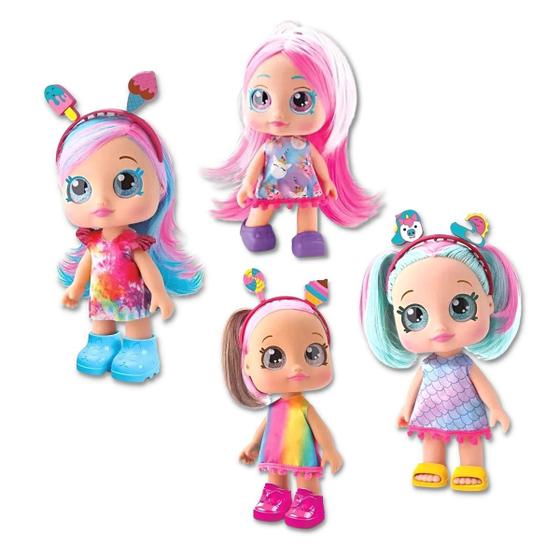 Boneca Diver Surprise Kit com 4 Bonecas Acessórios Surpresa Divertoys