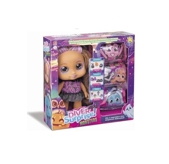 Imagem de Boneca Diver Surprise Monsters - Lobelita