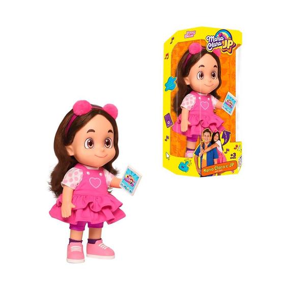 Boneca do Maria Clara 31cm que fala 14 Frases Baby Brink Menor preço em Boneca do Maria Clara 31cm que fala 14 Frases Baby Brink