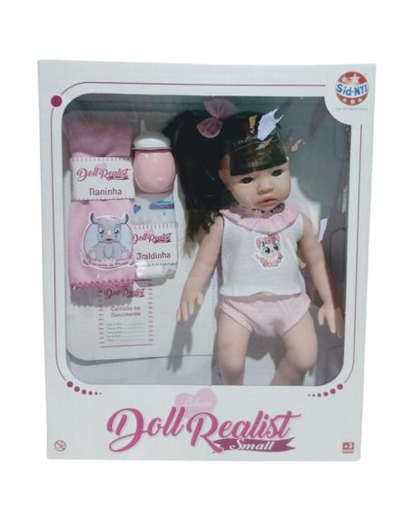 Imagem de Boneca Doll Realist Small 1184 Com Cabelo Sid-Nyl