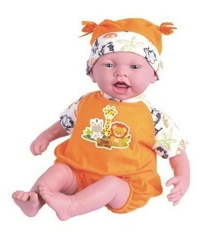 Imagem de Boneca Dolls Collection Reborn Laranja - 459