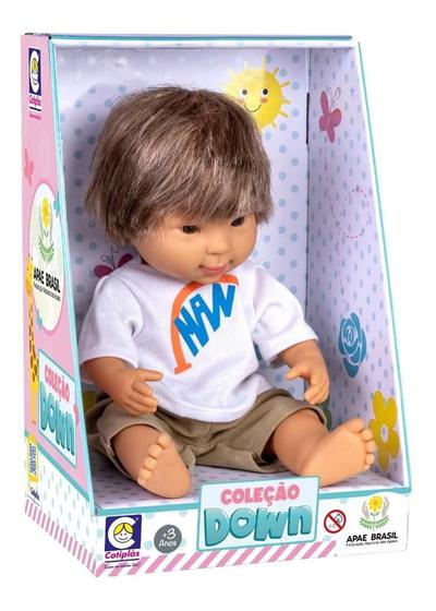 Imagem de Boneca Down Menino Loiro Cotiplás