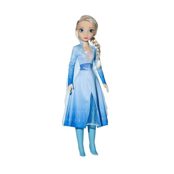 Imagem de Boneca Elsa Frozen Mini My Size Disney 55cm  Baby Brink