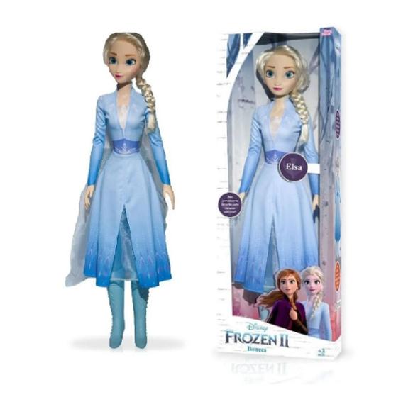 Boneca Elsa Grande Articulada 82 cm - Disney - Frozen 2 - Novabrink ...