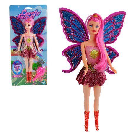 Imagem de Boneca Fada com Acessórios Candy Fairy Color