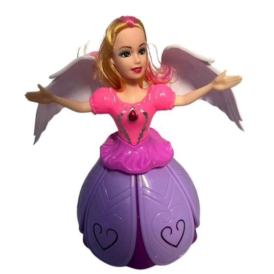 Imagem de Boneca Frozen Dançarina Beautiful Angel Som e Luz P/ Criança