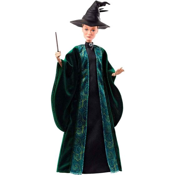 Imagem de Boneca Harry Potter Minerva MCGONAGALL com moda e varinha