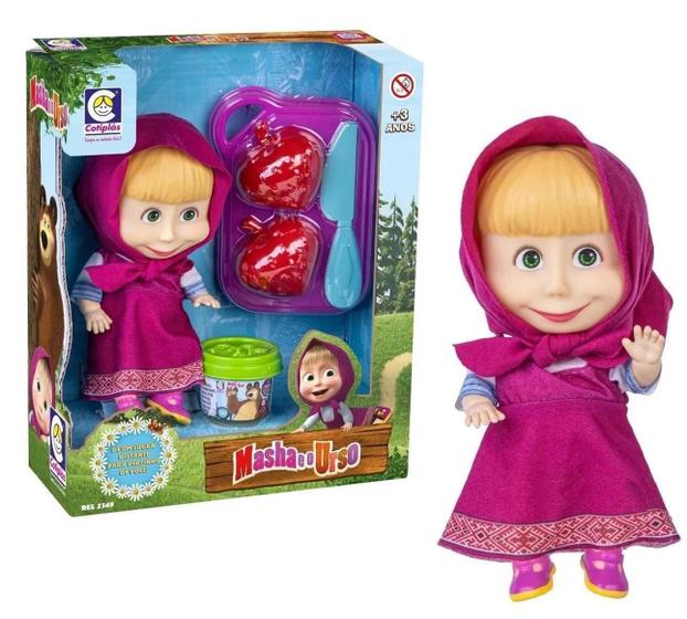 Imagem de Boneca Infantil Masha E O Urso Frutinhas - Cotiplas