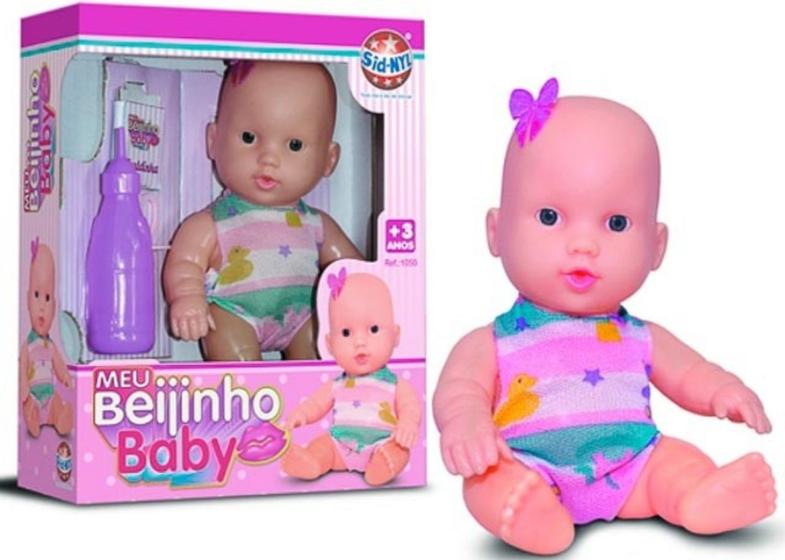 Imagem de Boneca Infantil Meu Beijinho Baby Com Acessórios Divertida