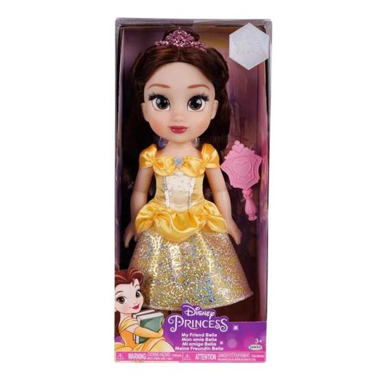 Imagem de Boneca Infantil Princesas da Disney Articulada Bella Multikids - BR1918