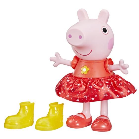 Imagem de Boneca interativa Peppa Pig Peppa's Muddy Puddles Party 30 cm