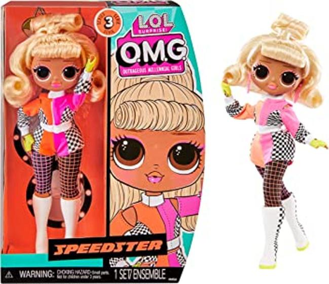 Imagem de Boneca L.O.L. Surprise! O.M.G. Speedster Fashion with Multiple Surprises - lol