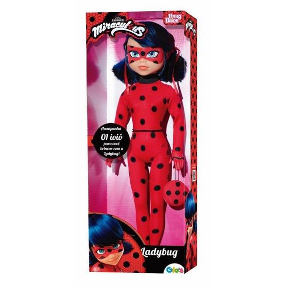 Boneca Ladybug Miraculous - Baby Brink Menor preço em Boneca Ladybug Miraculous - Baby Brink