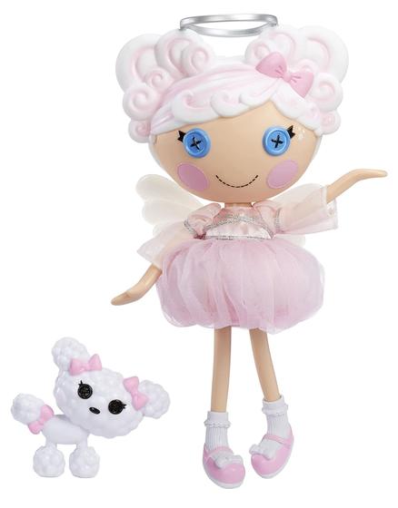 Imagem de Boneca Lalaloopsy- Cloud E. Sky & Pet Poodle, 13" Angel Doll com Cabelo Branco, Halo, Asas, Roupa Rosa & Acessórios, Casa Reusable Playset- Presentes para Crianças, Brinquedos para Meninas de 34 5 anos a 103 anos