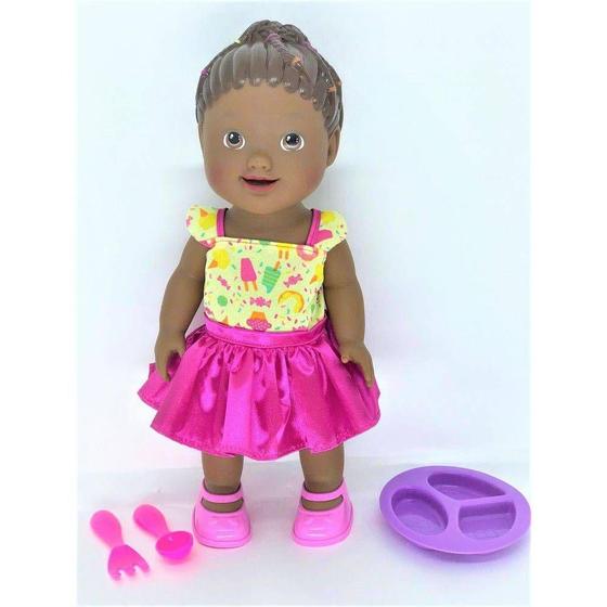 Imagem de Boneca Lanchinho Negra  My Little Collection