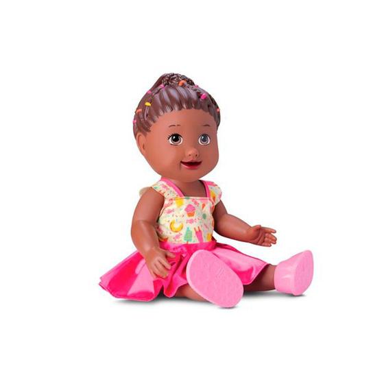 Boneca Lanchinho Negra My Little Collection Divertoys Diver Toys Bonecas Magazine Luiza