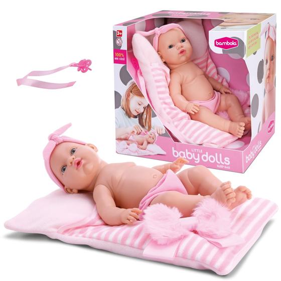 Imagem de Boneca Little Baby Dolls Sleeping Bag - Bambola