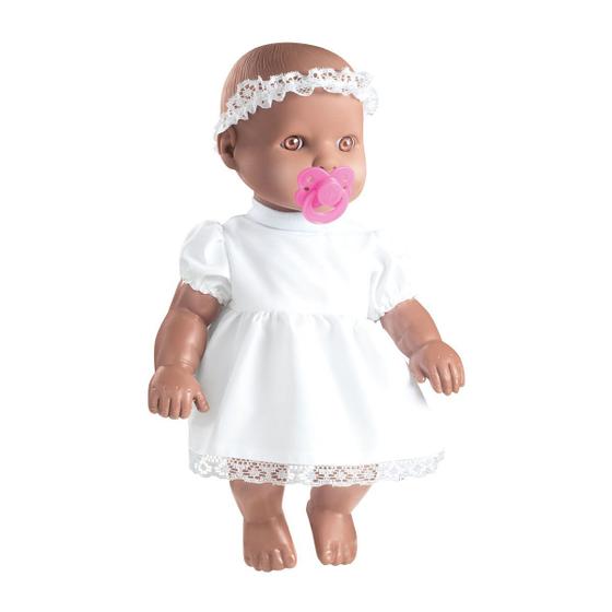Imagem de Boneca Little Baby Negra, Primeira Oração - Reza O Pai Nosso - Milk Brinquedos