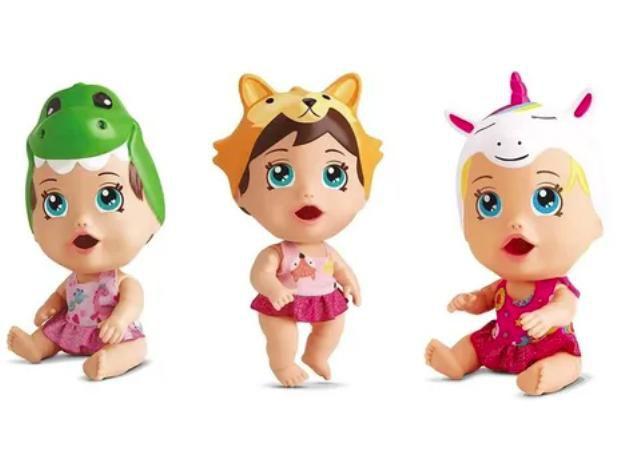 Imagem de Boneca Little Dolls Bichinhos Come E Faz Caquinha- Divertoys