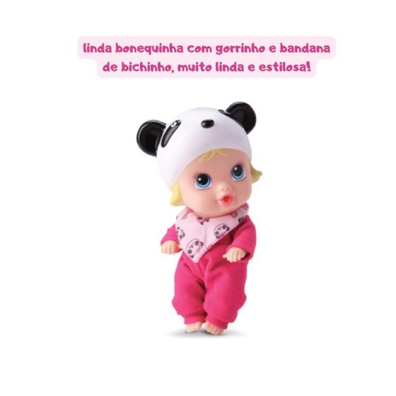 Imagem de Boneca Little Dolls Soninho F Xixi - Divertoys Hipopotamo