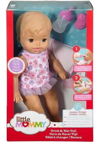 Imagem de Boneca Little Mommy Bebê Faz Xixi Sortido Mattel