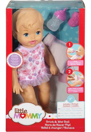 Imagem de Boneca Little Mommy Faz Xixi Deluxe Com Acessórios Mattel