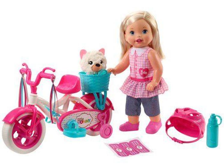 Imagem de Boneca Little Mommy Meu Primeiro Passeio  - com Acessórios Mattel