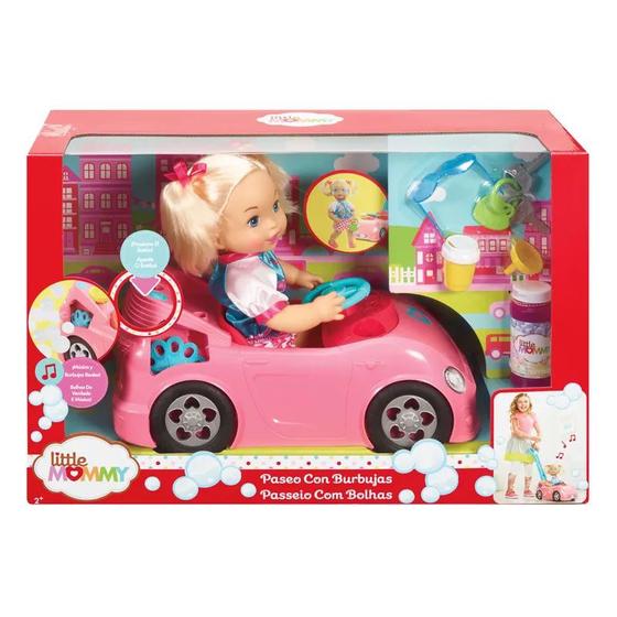 Imagem de Boneca Little Mommy Passeio com Bolhas com Sons Mattel Gfj09