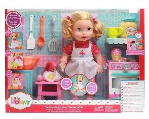 Imagem de Boneca Little Mommy Pequena Chef - com Acessórios Mattel