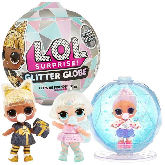 Imagem de Boneca LOL C/ Acessórios Surpresa Glitter Globe Winter Disco