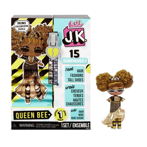 Imagem de Boneca LOL Surprise! JK Mini Queen Bee - 15 Surpresas