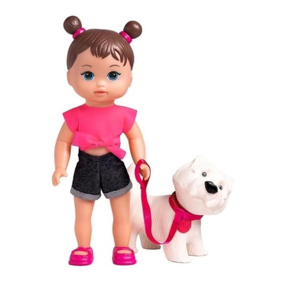 Imagem de Boneca Lollypop passeio com o pet brinquedos anjo