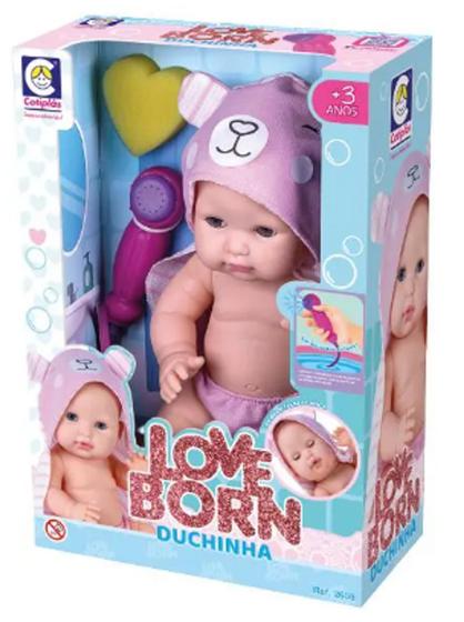 Imagem de BONECA LOVE BORN DUCHINHA 2606 - Cotiplás