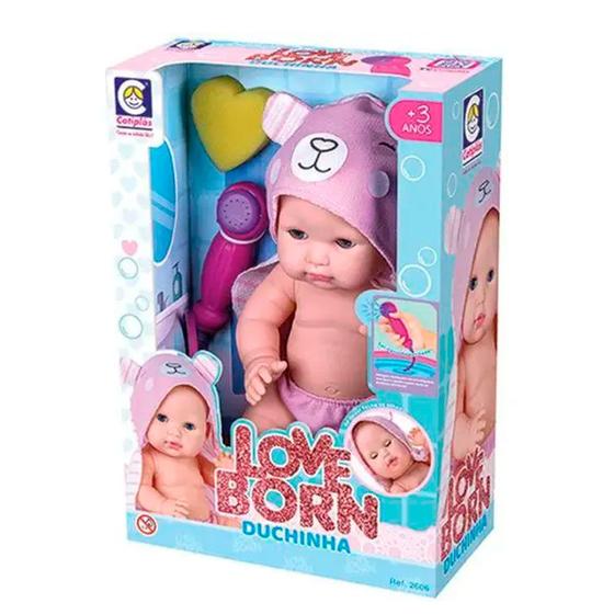 Imagem de Boneca Love Born Duchinha Cotiplás Hora Do Banho