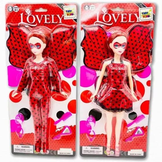 Imagem de Boneca lovely joaninha/borboleta