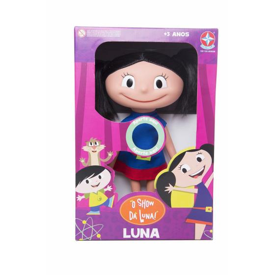 Boneca Luna - Show Da Luna - 40cm Com Sons - Estrela - Bonecas ...