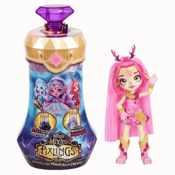 Imagem de Boneca Magic Mixies Pixlings Cervo Deerlee Candide 2463