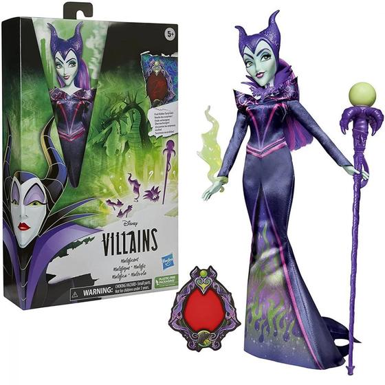 Imagem de Boneca Malevola com Acessorios Disney Villains Luxo F4561  Hasbro 