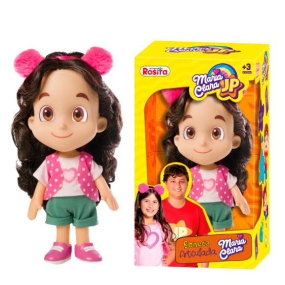 Boneca Maria Clara Articulada Baby Brink Menor preço em Boneca Maria Clara Articulada Baby Brink