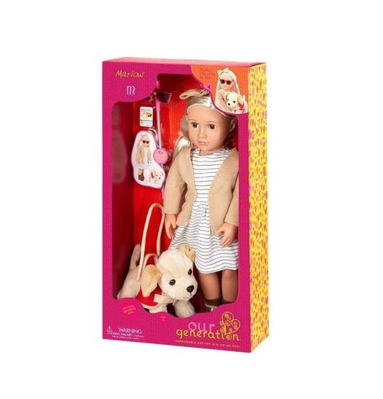 Imagem de Boneca Marlow Com Cão-guia Candide 0324