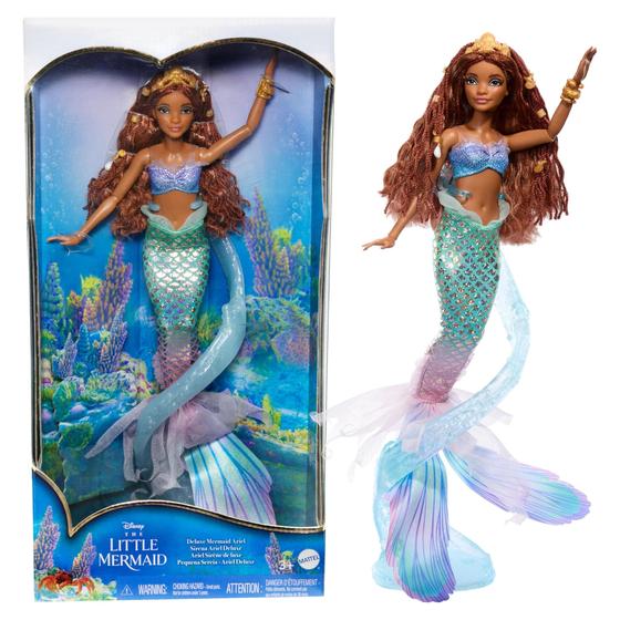 Imagem de Boneca Mattel Disney A Pequena Sereia Deluxe