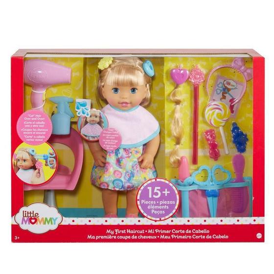 Imagem de Boneca Mattel Little Mommy Meu Primeiro Corte De Cabelo