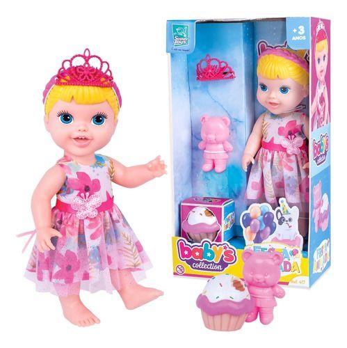 Imagem de Boneca Menina Festa Animada Super Toys