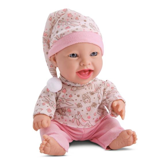 Imagem de Boneca Menina Soninho Baby Babilina C/ Pijama - Bambola