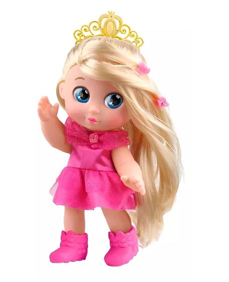 Imagem de Boneca Minha Primeira Princesa Kilty Pop 26 Cm - Roma Brinquedos