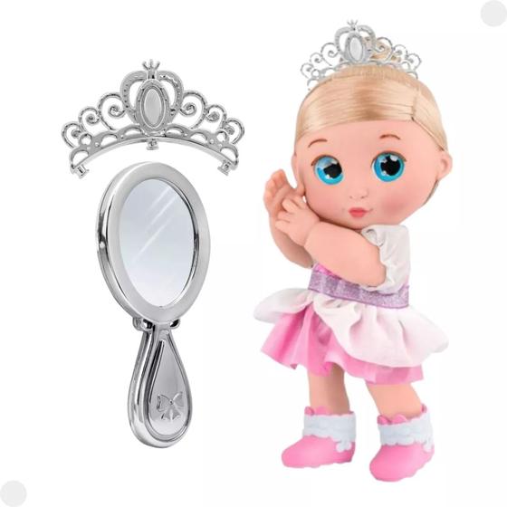 Imagem de Boneca Minha Primeira Princesa Kilty Pop Cinderela 26 Cm - Roma Brinquedos