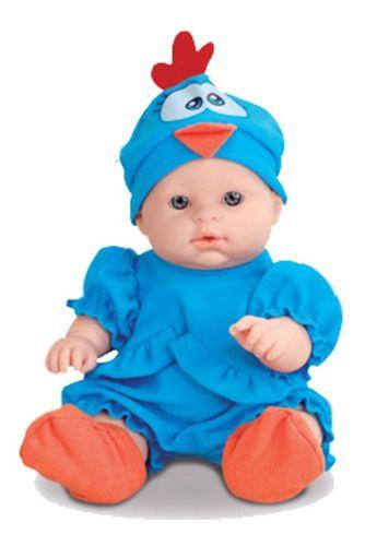 Boneca Mini Baby Galinha Pintadinha Roma - 5608 - Roma Brinquedos