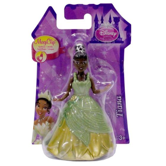 Boneca Mini Princesa Disney - MagiClip Tiana - Mattel - Bonecas ...